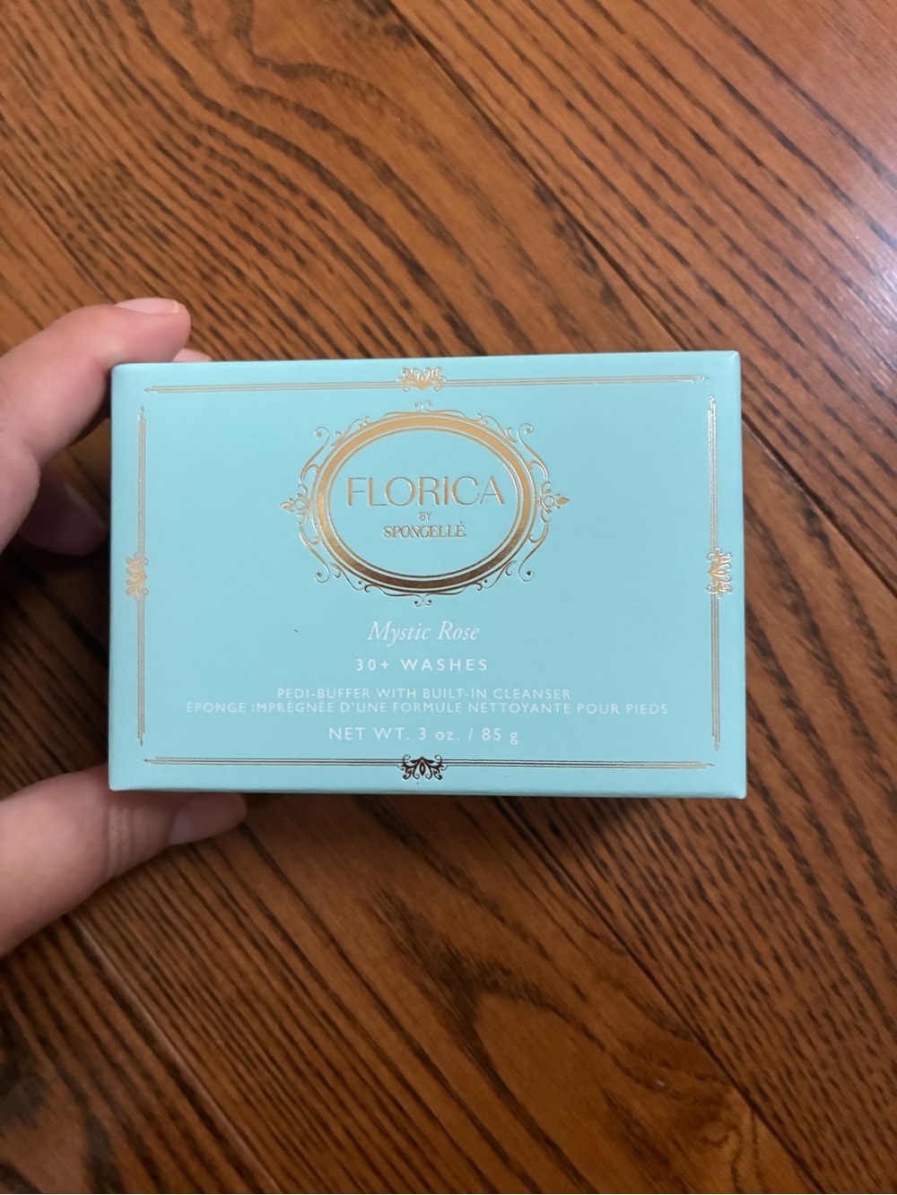 5/$65 Spongelle pedi-buffer in mystic rose